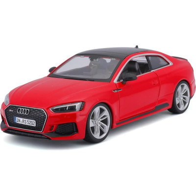 Bburago Audi RS 5 Coupe 1:24 červená