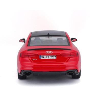 Bburago Audi RS 5 Coupe 1:24 červená