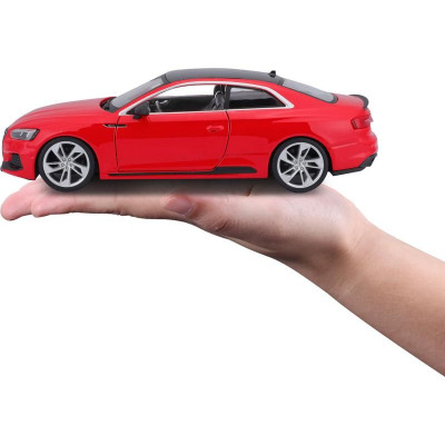Bburago Audi RS 5 Coupe 1:24 červená