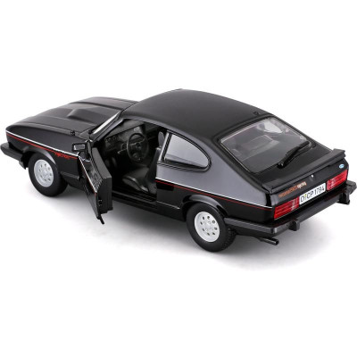 Bburago Plus Ford Capri 1982 1:24 černá