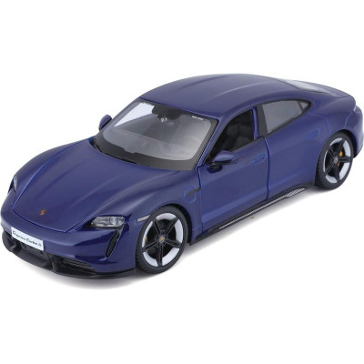 Bburago Porsche Taycan Turbo S 2019 Carrara 1:24 modrá