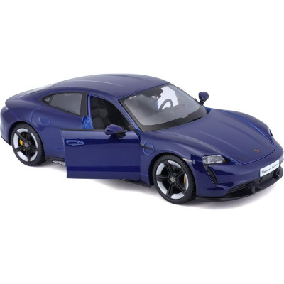 Bburago Porsche Taycan Turbo S 2019 Carrara 1:24 modrá