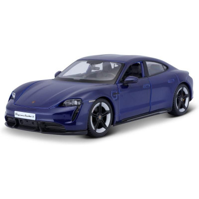 Bburago Porsche Taycan Turbo S 2019 Carrara 1:24 modrá