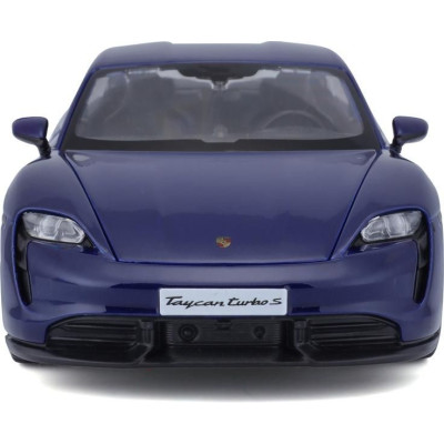 Bburago Porsche Taycan Turbo S 2019 Carrara 1:24 modrá