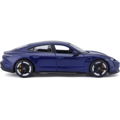 Bburago Porsche Taycan Turbo S 2019 Carrara 1:24 modrá