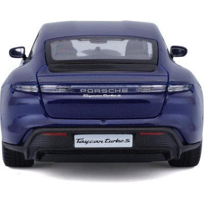 Bburago Porsche Taycan Turbo S 2019 Carrara 1:24 modrá