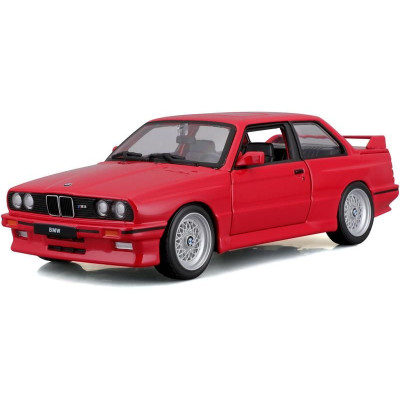 Bburago BMW 3 Series M3 1988 1:24 červená