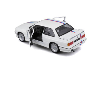 Bburago BMW 3 Series M3 1988 1:24 bílá