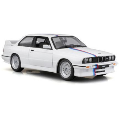Bburago BMW 3 Series M3 1988 1:24 bílá