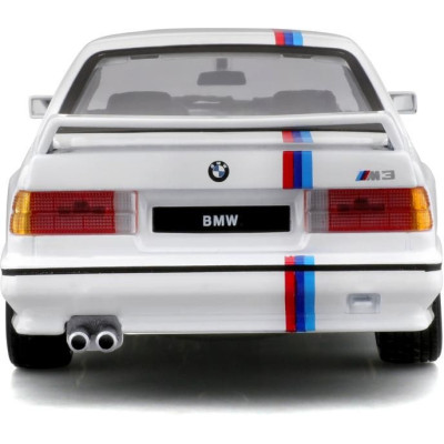 Bburago BMW 3 Series M3 1988 1:24 bílá
