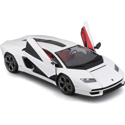 Bburago Lamborghini Countach LPI 800-4 1:24 bílá