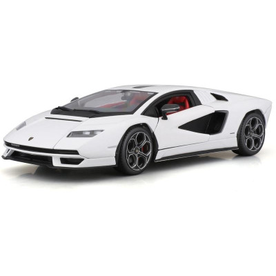 Bburago Lamborghini Countach LPI 800-4 1:24 bílá