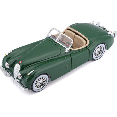 Bburago Jaguar XK 120 Roadster 1951 1:24 zelená