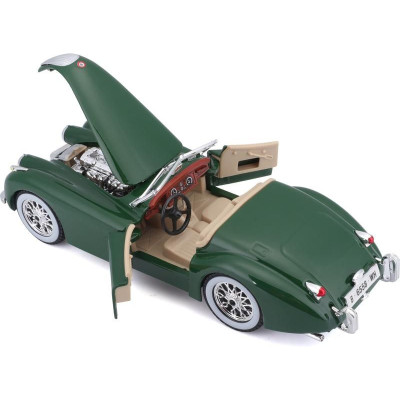Bburago Jaguar XK 120 Roadster 1951 1:24 zelená