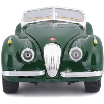 Bburago Jaguar XK 120 Roadster 1951 1:24 zelená