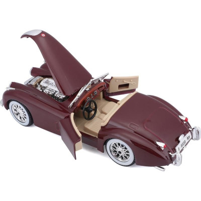 Bburago Jaguar XK 120 Roadster 1951 1:24 červená