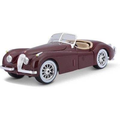 Bburago Jaguar XK 120 Roadster 1951 1:24 červená