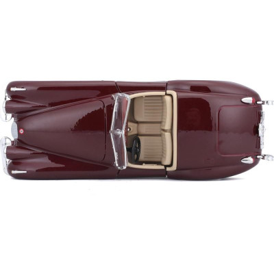 Bburago Jaguar XK 120 Roadster 1951 1:24 červená