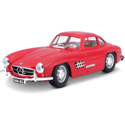 Bburago Mercedes-Benz 300 SL 1954 1:24 červená