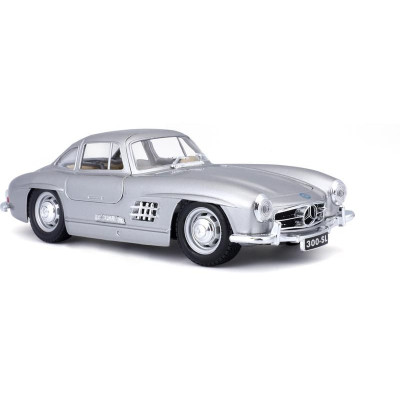 Bburago Mercedes-Benz 300 SL 1954 1:24 stříbrná