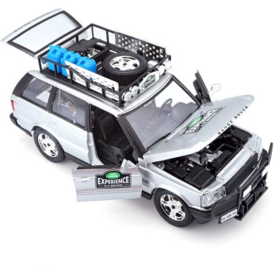 Bburago Range Rover 1:24 stříbrná