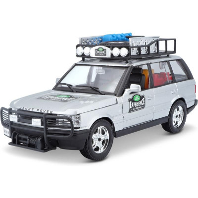 Bburago Range Rover 1:24 stříbrná