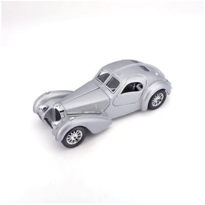 Bburago Bugatti 1:24 stříbrná