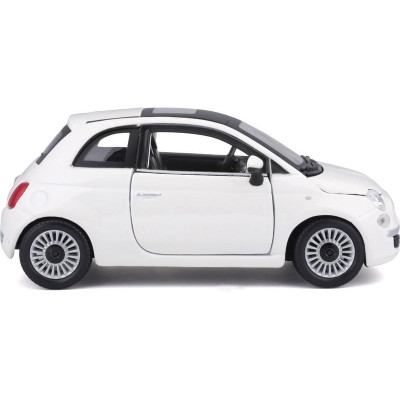 Bburago Fiat 500 2007 1:24 bílá