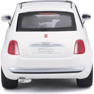 Bburago Fiat 500 2007 1:24 bílá