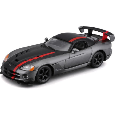 Bburago Dodge Viper SRT 10 ACR 1:24 stříbrná