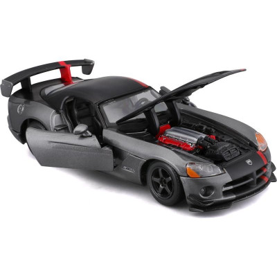 Bburago Dodge Viper SRT 10 ACR 1:24 stříbrná