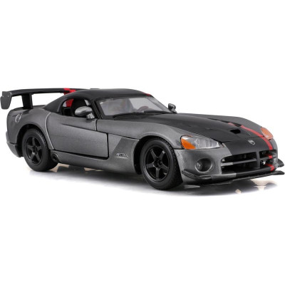 Bburago Dodge Viper SRT 10 ACR 1:24 stříbrná