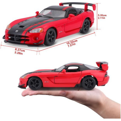 Bburago Dodge Viper SRT 10 ACR 1:24 červená