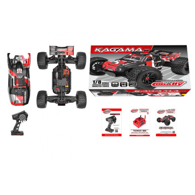 KAGAMA XP 6S - 1/8 Monster Truck 4WD - RTR - Brushless Power 6S - červený