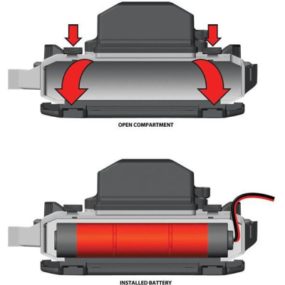 Traxxas E-Revo 1:16 VXL RTR oranžová