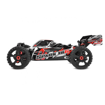 SPARK XB-6 - BUGGY 4WD - ROLLER šasi - bez elektroniky - červená