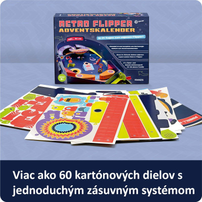 Franzis adventný kalendár retro pinball