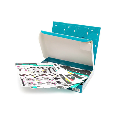 Franzis adventný kalendár Guľôčková dráha, 143 dielov