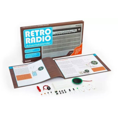 Franzis adventný kalendár Retro rádiová súprava