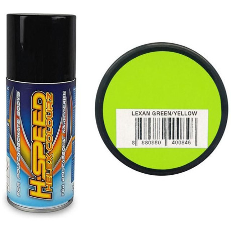 H-Speed barva ve spreji 150ml zeleno-žlutá