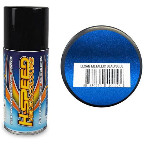 H-Speed barva ve spreji metalická modrá 150ml