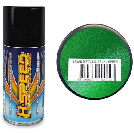 H-Speed barva ve spreji metalická zelená 150ml