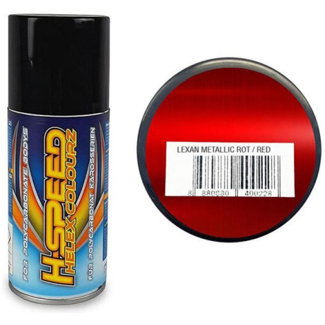 H-Speed barva ve spreji metalická červená 150ml