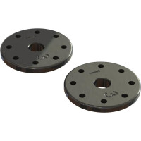 Pótalkatrész RC modell autóhoz Arrma Kraton 6S BLX 1:8: lengéscsillapító dugattyú, CNC, 8x1.3mm (2).