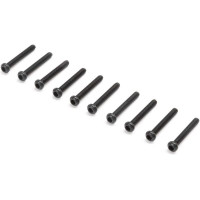 Losi M2x14mm BH félgömbfejű imbuszcsavar a Losi által. A csomag 10 darabot tartalmaz.