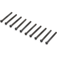 Losi M2x20mm BH félgömbfejű imbuszcsavar a Losi által. A csomag 10 darabot tartalmaz.