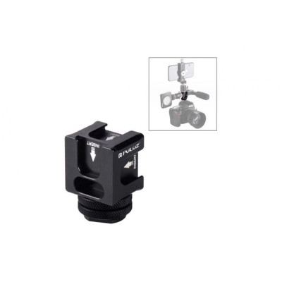 Aluminum Alloy Cold Shoe Adapter for Cameras