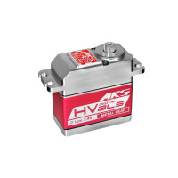 Nagyon erős és nagyon gyors digitális standard 70g-os szervó kefe nélküli motorral és fém fogaskerekekkel, 6,0-8,4V tápfeszültség tartományban, 2xBB. Ideális 600-800 méretű helikopterekhez. 13,3kg.cm tolóerő, 0,12s/60° sebesség 6,0V-on, 16,5kg.cm tolóerő, 0,10s/60° sebesség 7,4V-on, 18,2kg.cm tolóerő, 0,09s/60° sebesség 8,2V-on. Méretek 40x20x40mm, súly 70,29g. Alumínium doboz a tökéletes hűtés érdekében. Programozható DSP-1 programozóval.