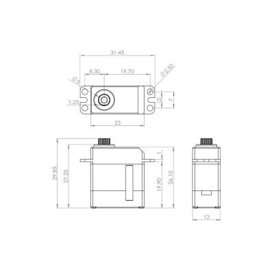 DS95 (0.053s/60°, 3.05kg.cm)