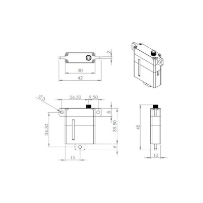 HBL6625 (0.11s/60°, 10.4kg.cm)